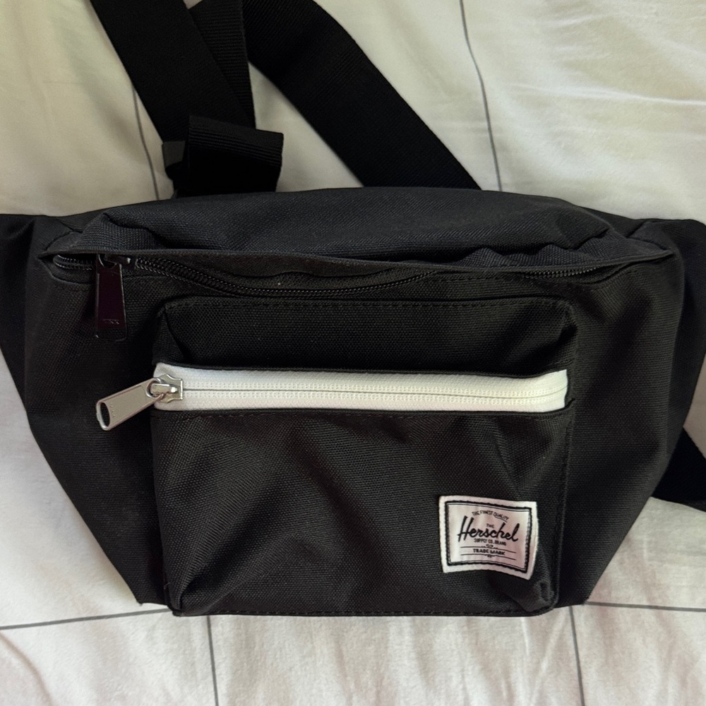 Herschel Supply Company Black and White Belt Bag